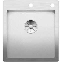 Zlewozmywak Blanco CLARON 400-IF/A stal Durinox z korkiem aut. z InFino Push Control 523 392